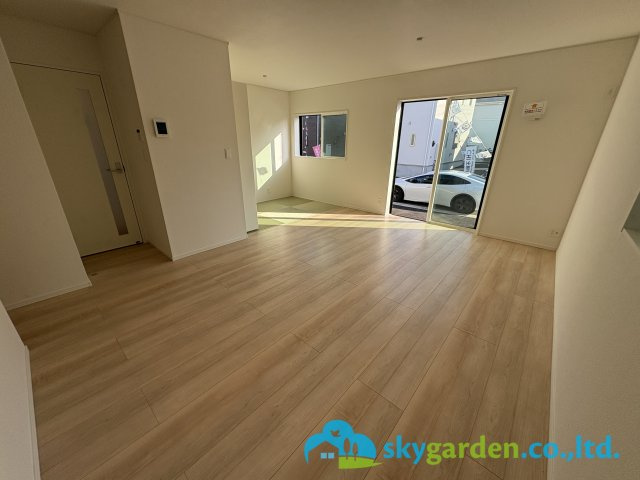 茅ヶ崎市柳島第11　新築戸建　全8棟6号棟の居間・リビング