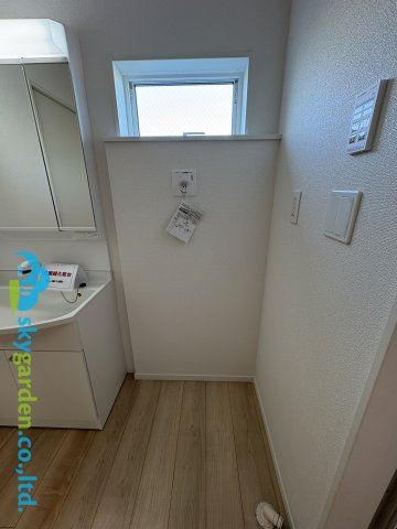 茅ヶ崎市柳島第11　新築戸建　全8棟6号棟のランドリースペース