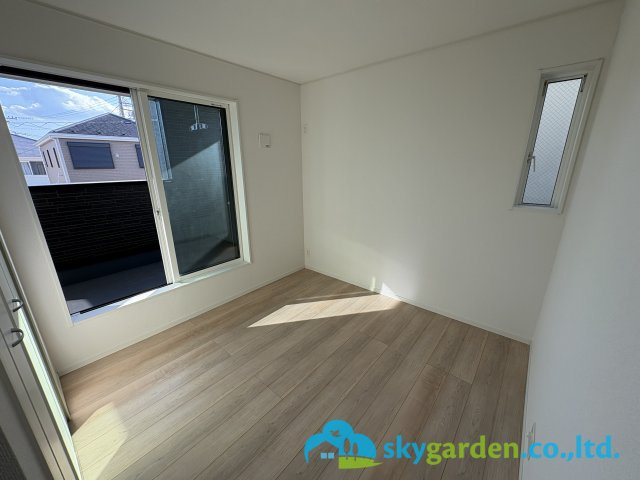 茅ヶ崎市柳島第11　新築戸建　全8棟6号棟の洋室|洋室です