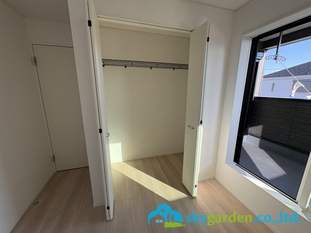 茅ヶ崎市柳島第11　新築戸建　全8棟6号棟の収納|専用の収納スペースです