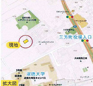 売駐車場　入間郡三芳町の地図