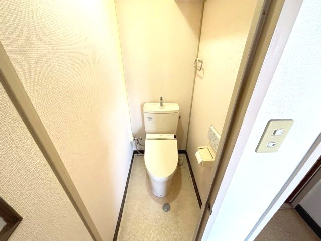 千代田第二住宅5号棟のトイレ