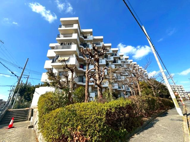 千代田第二住宅5号棟の外観