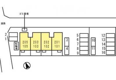 【区画図】 | グリーンウッド立田