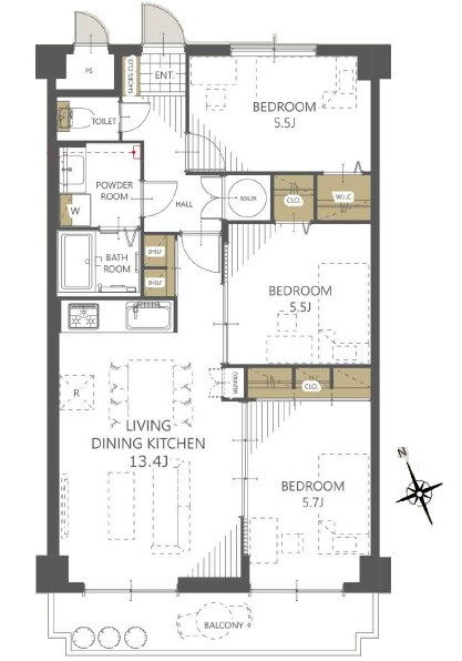 ポレスター舟入