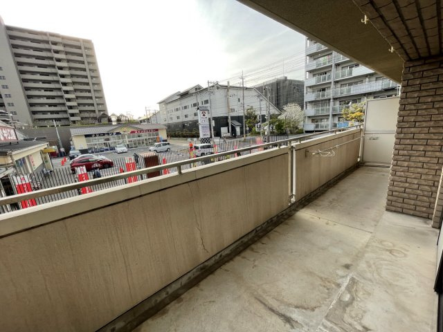 アーデンコート住吉川のバルコニー