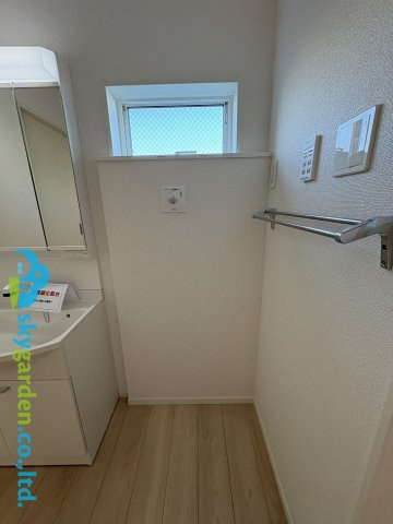 茅ヶ崎市柳島第11　新築戸建　全8棟7号棟のランドリースペース