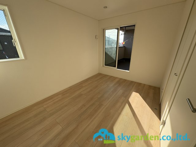 茅ヶ崎市柳島第11　新築戸建　全8棟7号棟の洋室|使い勝手のいい洋室です