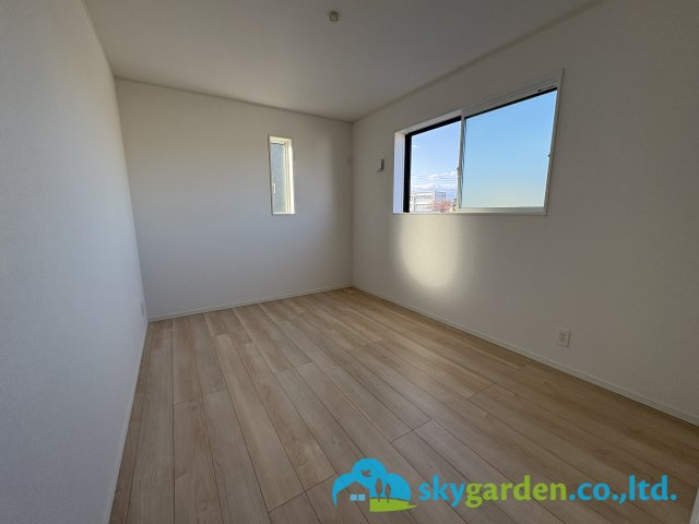 茅ヶ崎市柳島第11　新築戸建　全8棟7号棟の子供部屋|子供部屋としても使い勝手の良いお部屋です