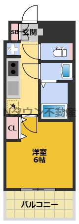 【間取り】 | プレサンス太閤通駅前デュプル | 間取りです。