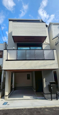 【外観】 | 多摩川1丁目新築戸建1号棟 | 2025年8月撮影