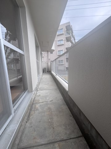 グリーンハイツのバルコニー