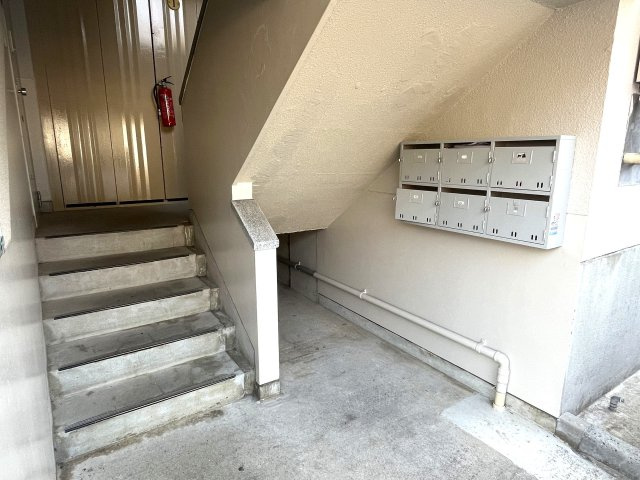 グリーンハイツのエントランス