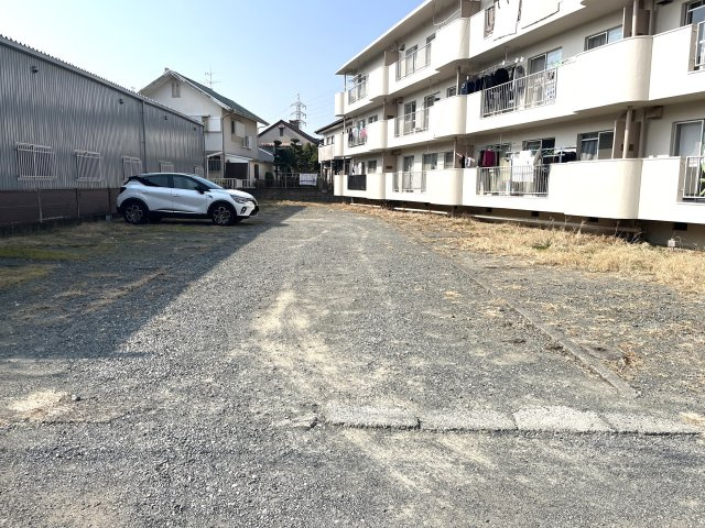 グリーンハイツの駐車場