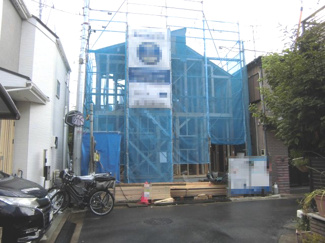 【外観】 | 建築中です。8月21日撮影。