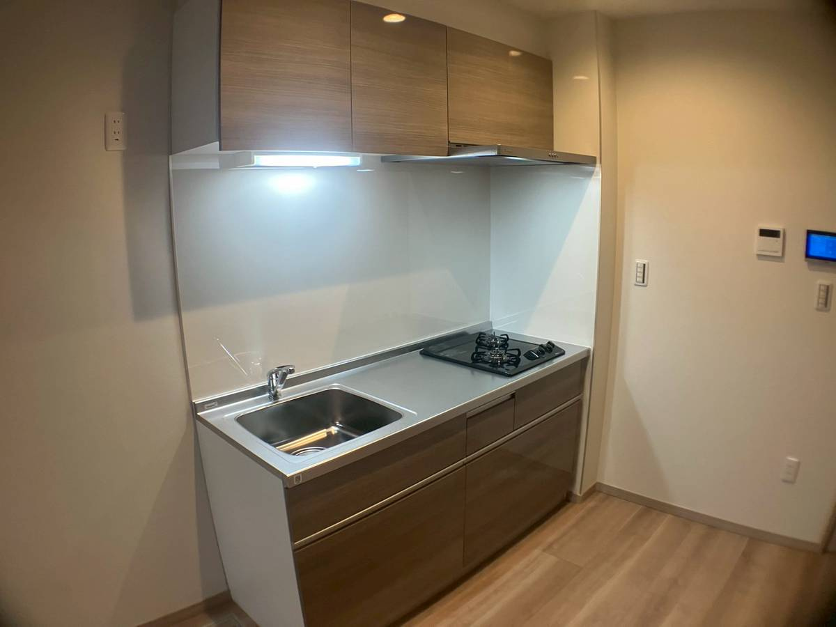 豊中市宝山町のアパートのキッチン