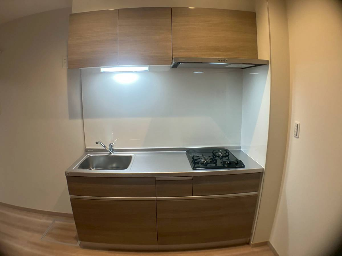 豊中市宝山町のアパートのキッチン