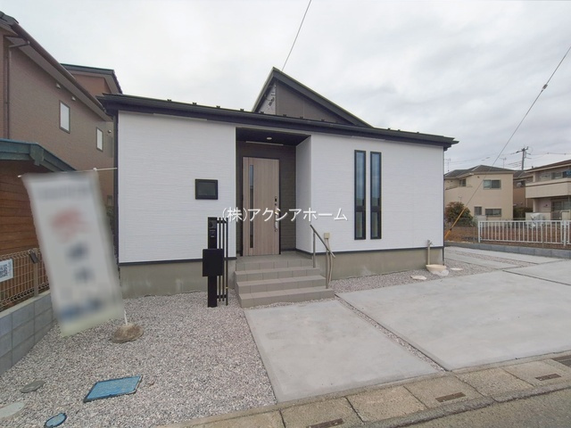 入間市大字下藤沢・全1棟　新築一戸建　～敷地66坪の平屋建～の外観|現地写真　2025年12月4日撮影