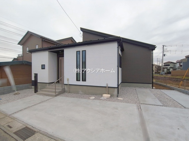 入間市大字下藤沢・全1棟　新築一戸建　～敷地66坪の平屋建～の駐車場|現地写真　2025年12月4日撮影