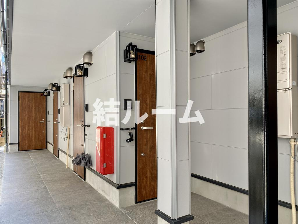 練馬区平和台３丁目のアパートのロビー