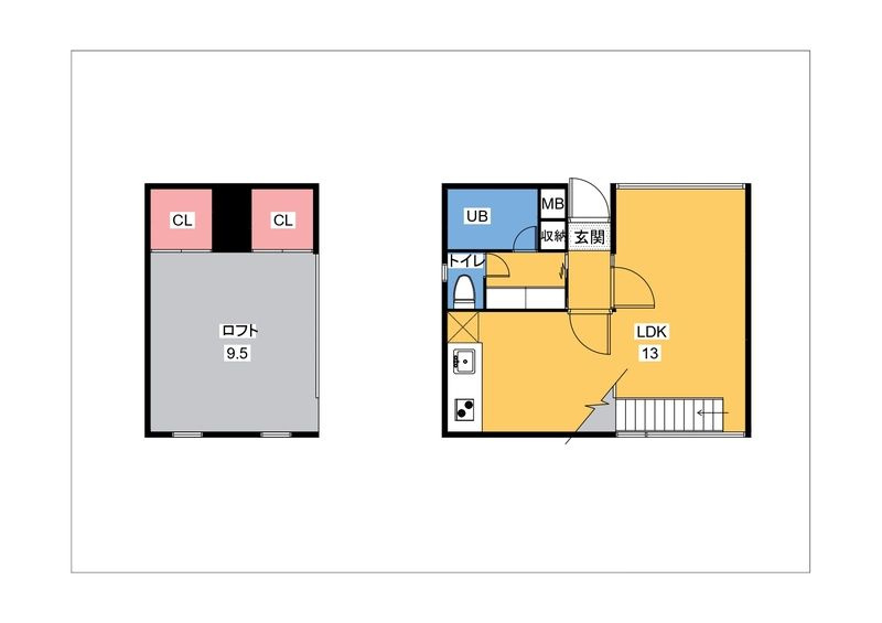 カーサアトレの間取り