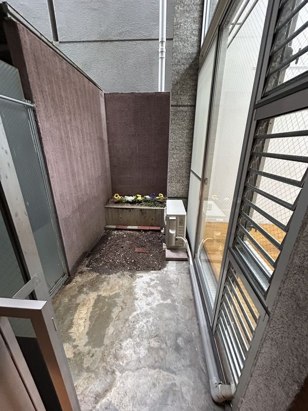 カーサアトレのバルコニー