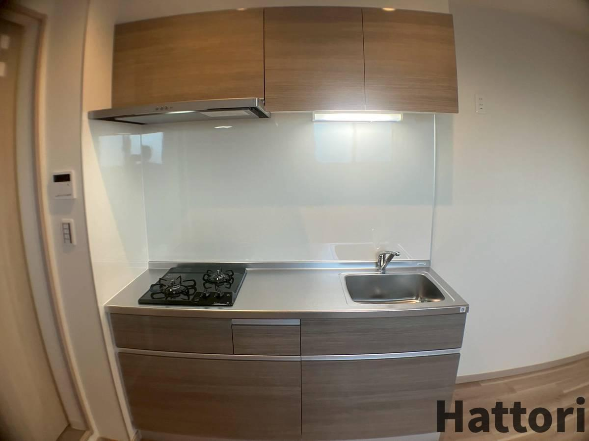 豊中市宝山町のアパートのキッチン