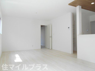 【居間・リビング】 | 会津若松市日新町新築一戸建て2棟 | 使いやすいリビングです