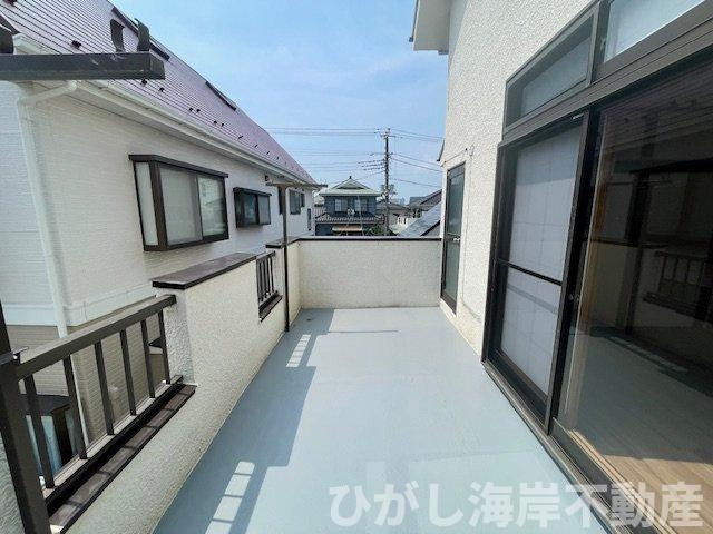 平塚市札場町　中古戸建のバルコニー|バルコニー