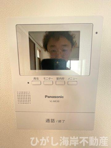 平塚市札場町　中古戸建のセキュリティ|TVモニター付きインターフォン