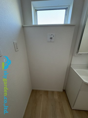 茅ヶ崎市柳島第11　新築戸建　全8棟8号棟のランドリースペース