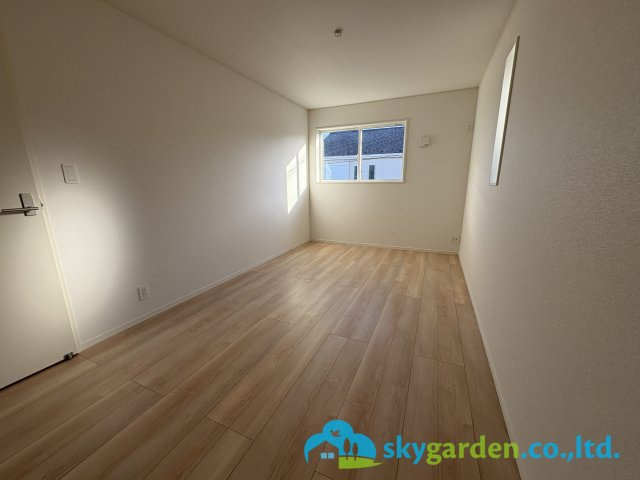 茅ヶ崎市柳島第11　新築戸建　全8棟8号棟の洋室|広々とした洋室です