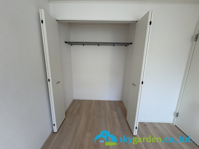 茅ヶ崎市柳島第11　新築戸建　全8棟8号棟の収納|十分な収納スペースがあります