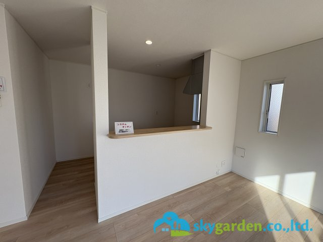 茅ヶ崎市柳島第11　新築戸建　全8棟8号棟のキッチン|対面キッチン