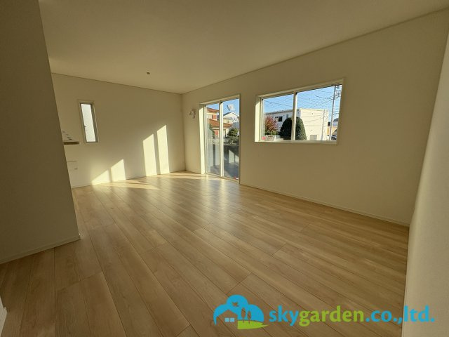 茅ヶ崎市柳島第11　新築戸建　全8棟8号棟の居間・リビング