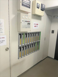 【その他共用部分】 | 共用部にメールボックスがあります