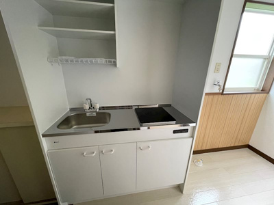 【キッチン】 | ローズパレス小林Ⅰ | 使いやすいキッチンです