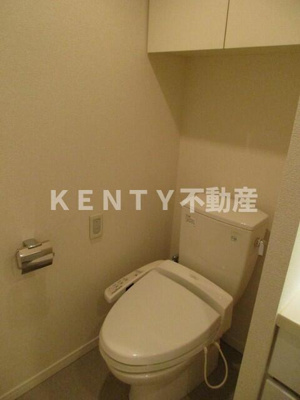 【トイレ】 | アビティ目黒 | 落ち着いた色調のトイレです