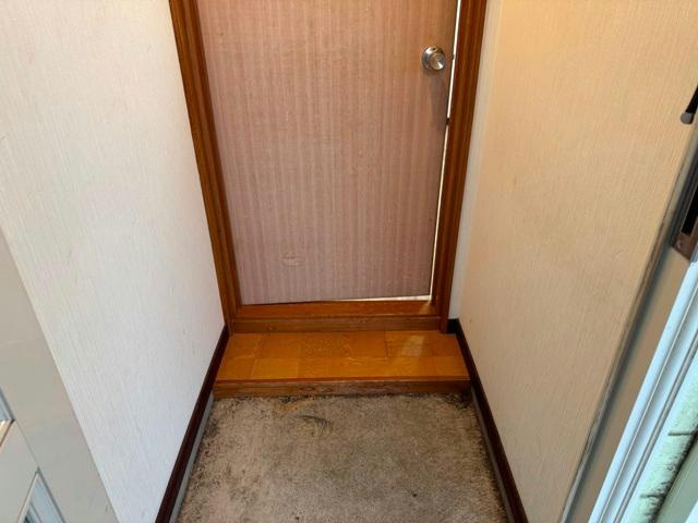 コーポ蘭の玄関