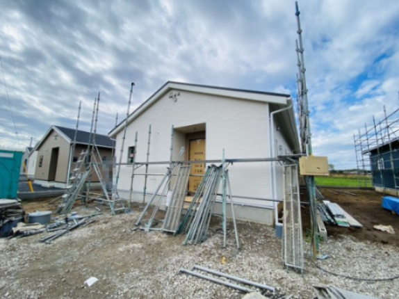 七栄第３１　新築平屋　４号棟の外観