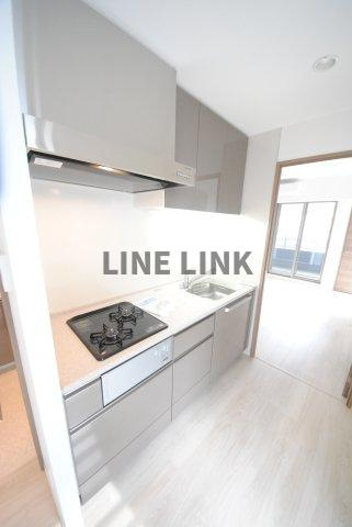 ローレルタワー心斎橋のキッチン