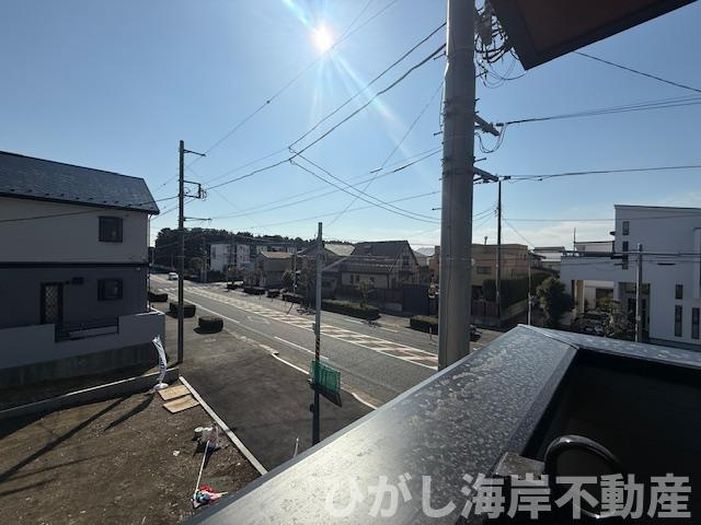 平塚市龍城ヶ丘　新築戸建　全３棟の展望|２Fバルコニーからの眺望