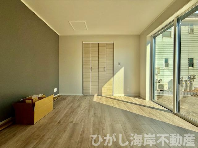 平塚市龍城ヶ丘　新築戸建　全３棟の寝室|7帖　洋室