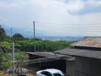 【展望】 | 甲州市塩山牛奥 中古 宅地252坪+農地196坪 四方道路 | 物件より南西側を望む