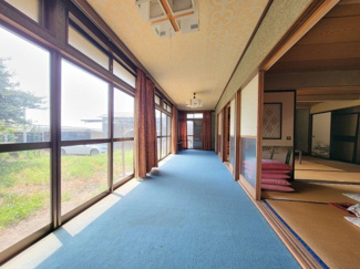 【その他】 | 甲州市塩山牛奥 中古 宅地252坪+農地196坪 四方道路 | 1階広縁部分　日当たりの良い広縁です。