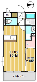 【間取り】 | サンシャイン太子堂