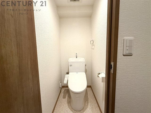 温水洗浄便座付です！