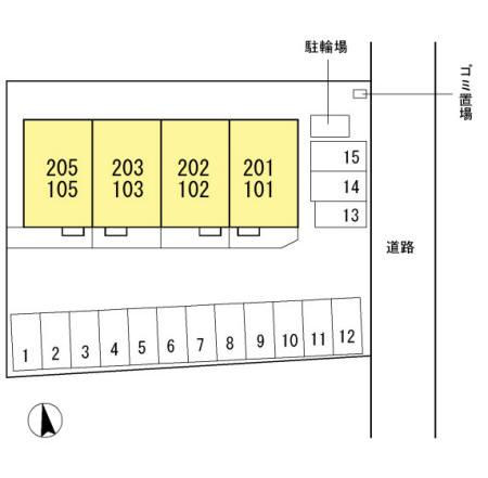 プラティーク ハバラの区画図