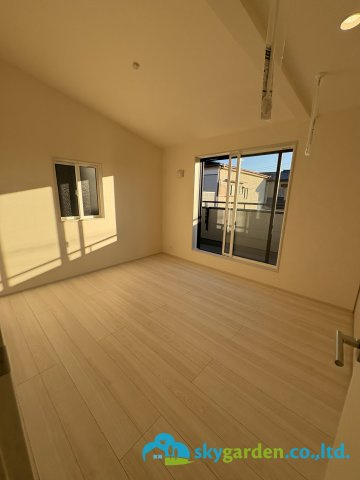 平塚市南金目　新築戸建　全2棟1号棟の寝室