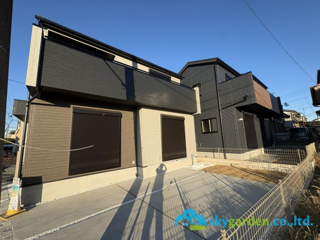 平塚市南金目　新築戸建　全2棟1号棟の外観